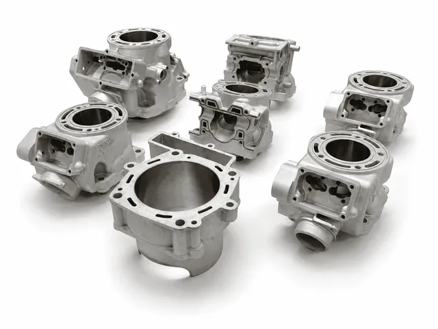 2-Takt- und 4-Takt-Zylinder, neu verchromt mit Wiederherstellung der Nickel-Siliziumkarbid-Beschichtung und T-Shape-Endbearbeitung.