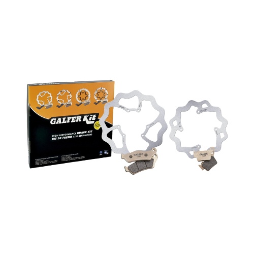 Bremsbeläge und Bremsscheiben Kit Galfer Wave Beta RR 480 (15-25) KG814W