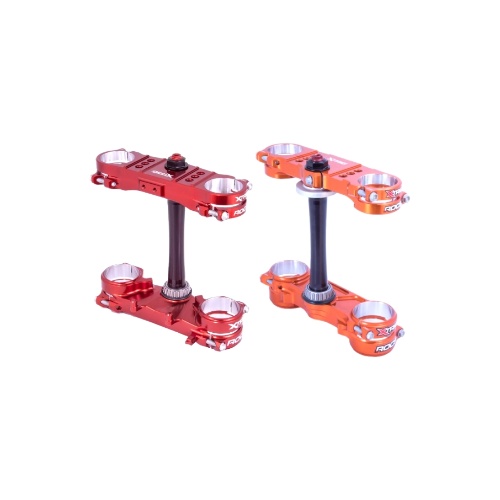 Lenkkopfplatte X-Trig ROCS KTM 250 EXC (24-26) Tech schwarz X40501005
