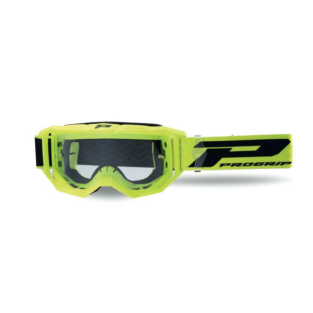 Brille Pro Grip Vision Go - Gelb Klare Linse