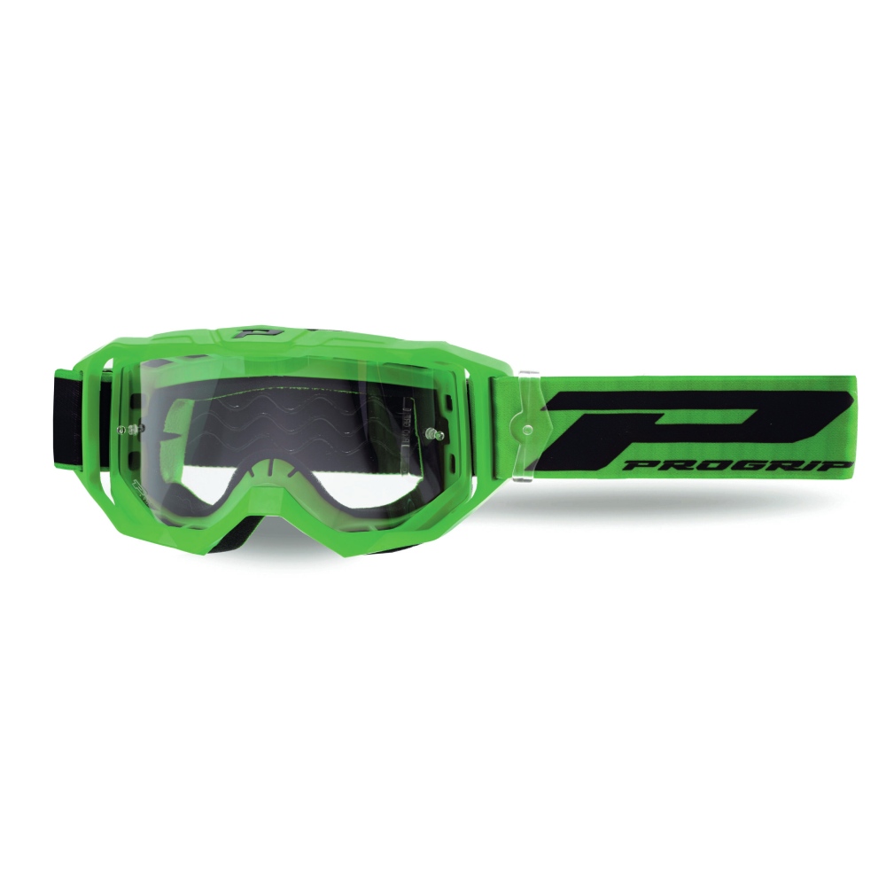 Brille Pro Grip Vision Go - Grün Klare Linse