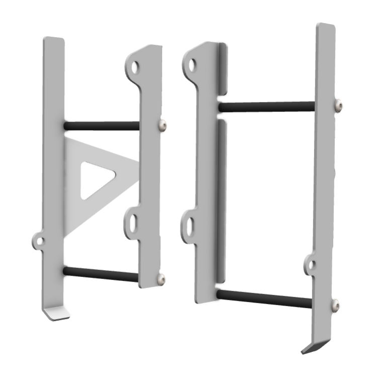 Kühler Schutz TM EN/MX 250 F (20-23) aluminium 6002090001