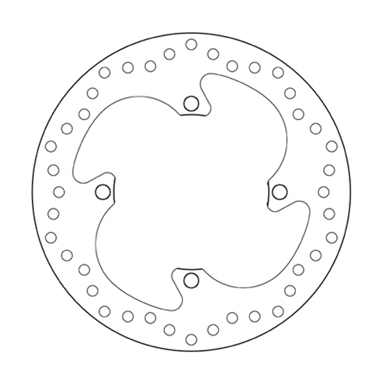 Bremsscheibe Brembo Serie Oro Kawasaki KX 250 (03-08) hinten 68B40782
