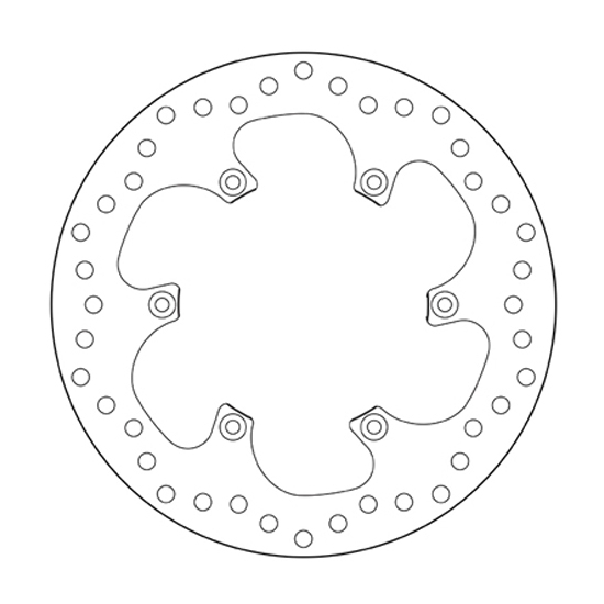 Bremsscheibe Brembo Serie Oro Suzuki RM 250 (06-12) hinten 68B40784
