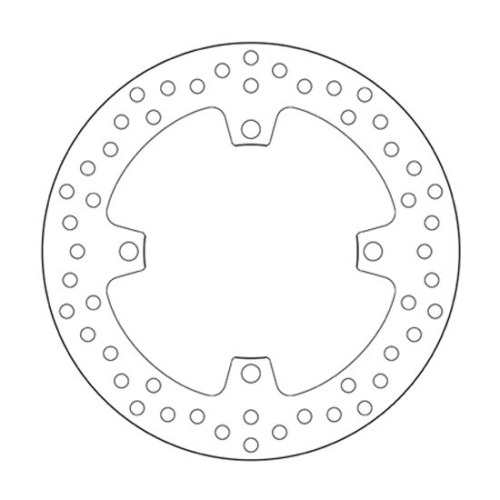 Bremsscheibe Brembo Serie Oro Suzuki RMZ 250 (07-25) hinten 68B40788