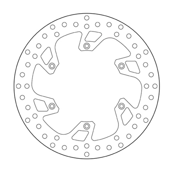 Bremsscheibe Brembo Serie Oro Beta RR 450 (13-14) vorne 68B407B8