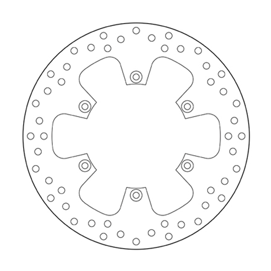 Bremsscheibe Brembo Serie Oro Beta RR 450 (13-14) hinten 68B407F0