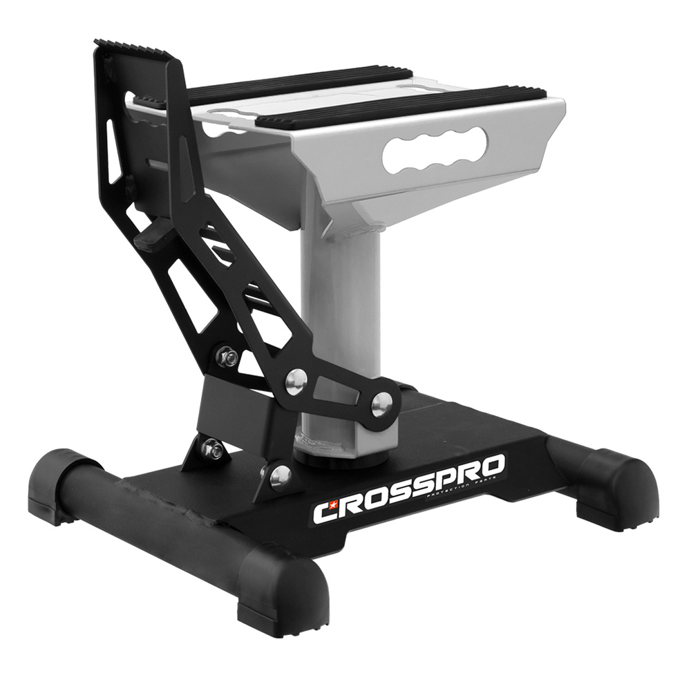 Motorrad-Hubständer CrossPro weiß PRO