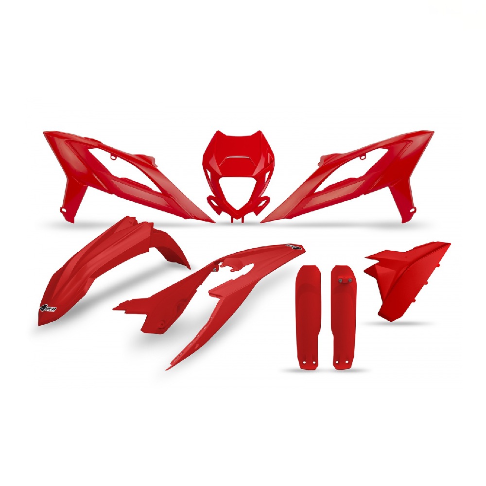 Kunststoff-Kit Beta RR 125 2T (23-24) - farbe rot BEKIT801F-063