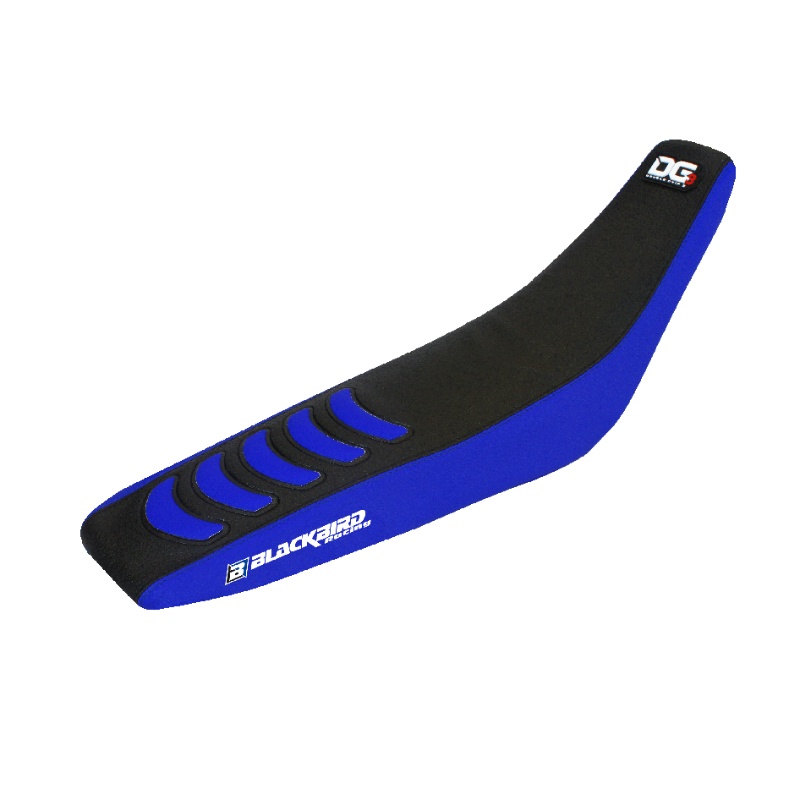 Sitzbezug Blackbird Yamaha YZ 250 (02-21) DG3 schwarz e blau BL-1230H