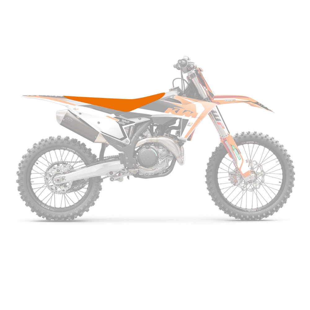 Sitzbezug Blackbird KTM 85 SX (25) pyramid orange BL-1532G/01