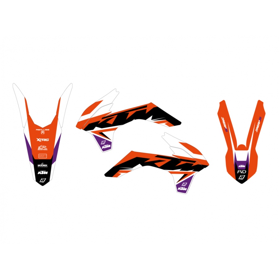 Grafik-Kit KTM 250 SX-F (13-15) Dream 5 BL-2538AB