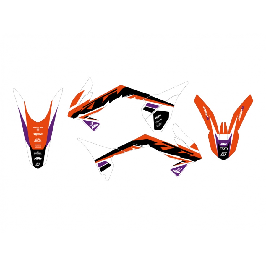 Grafik-Kit KTM 85 SX (13-17) Dream 5 BL-2539AB