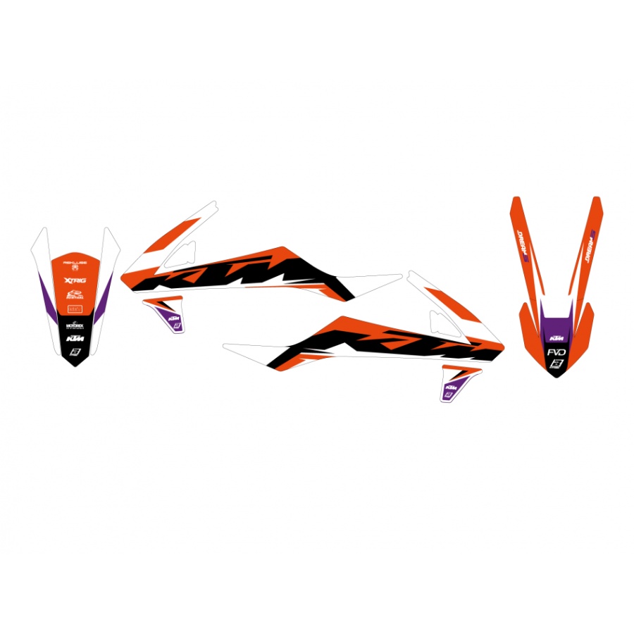 Grafik-Kit KTM 85 SX (18-24) Dream 5 BL-2545AB