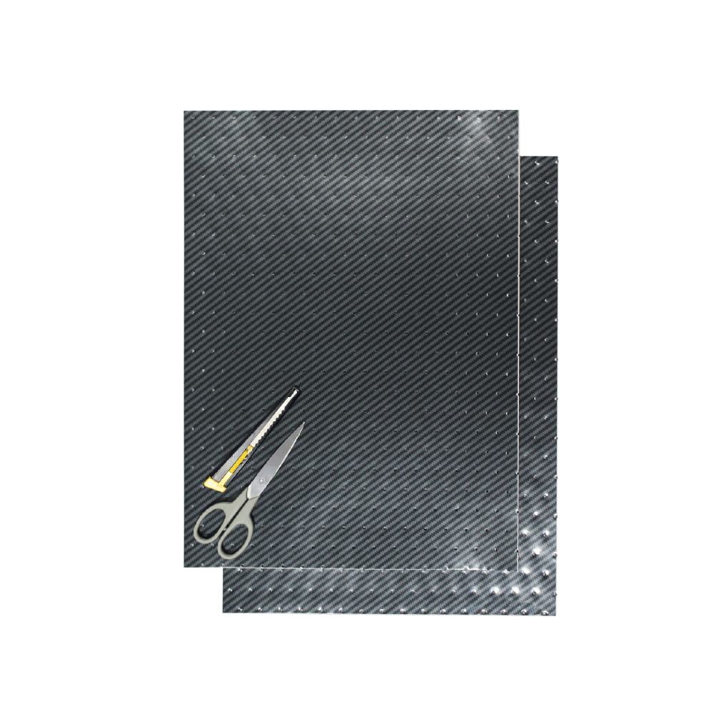 Crystall-Klebefolien Carbon-Optik mit Löchern