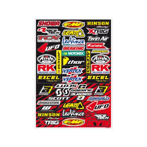 Aufkleberkit Logo sponsor - C