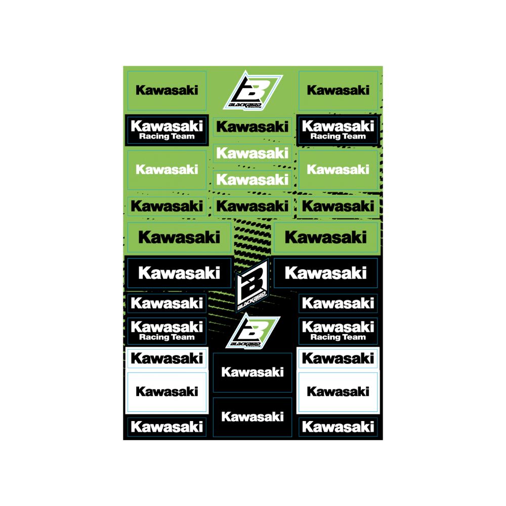 Aufkleberkit Logo - Kawasaki