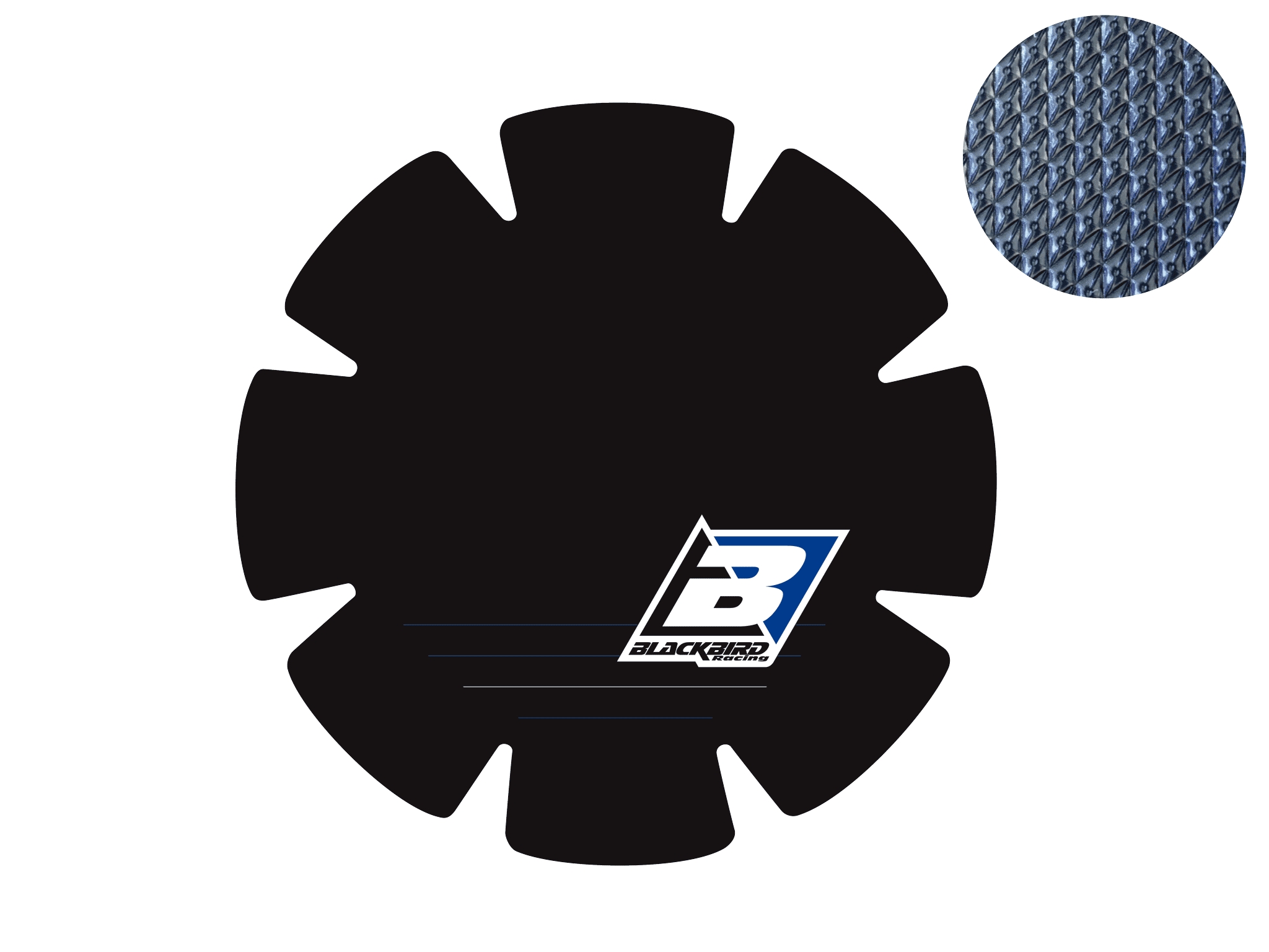 Kupplungsdeckel-Schutzaufkleber Yamaha YZ 250 F (01-25) BL-5233/02