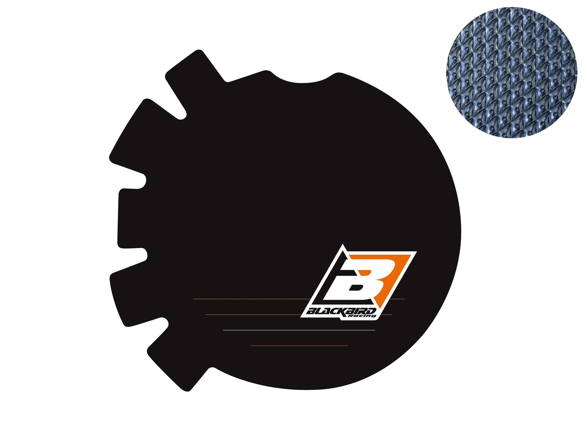 Kupplungsdeckel-Schutzaufkleber KTM 300 EXC (07-16) BL-5515/02