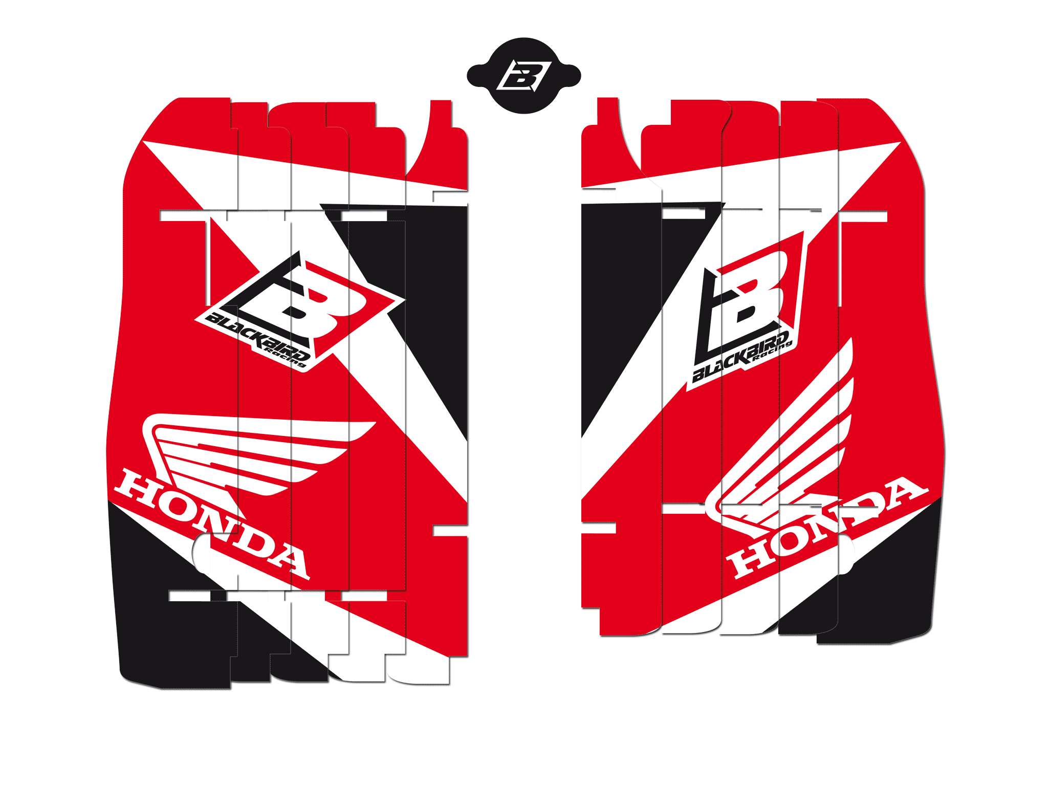 Aufkleber für Kühlergrill Honda CRF 450 R (09-12) Honda BL-A101E