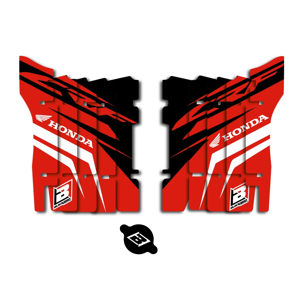 Aufkleber für Kühlergrill Honda CRF 250 R (18-21) Dream 4 BL-A107N