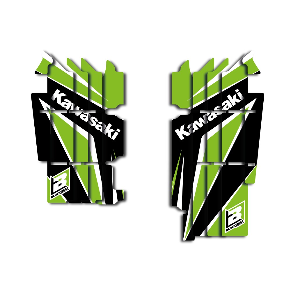 Aufkleber für Kühlergrill Kawasaki KX 250 F (17-20) Dream 4 BL-A404N