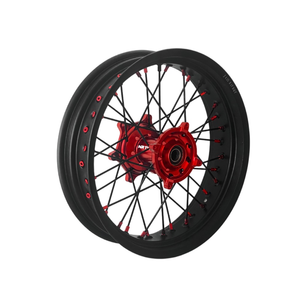 Rad Honda CRF 450 RX (17-26) hinten 17x4.25 rot DS50.RM12R