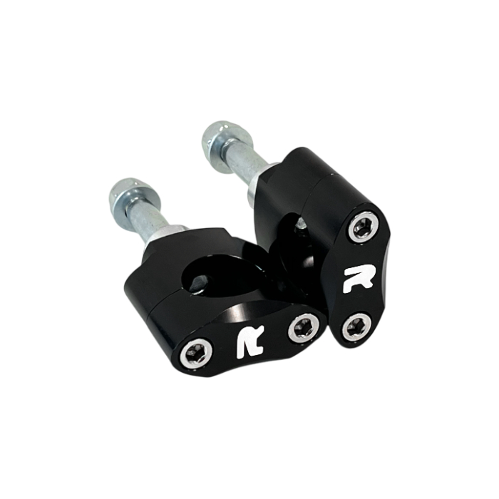 Lenkerhalter-Kit 28.6 mm niedrig schwarz - NRTeam