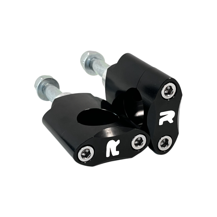 Lenkerhalter-Kit 28.6 mm hoch schwarz - NRTeam