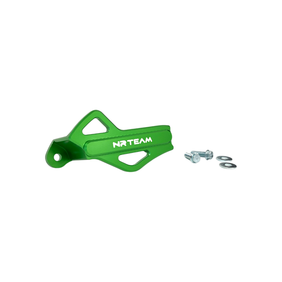 Bremssattelschutz hinten Ergal Kawasaki KX 450 F (06-23) grün DS88.7003V