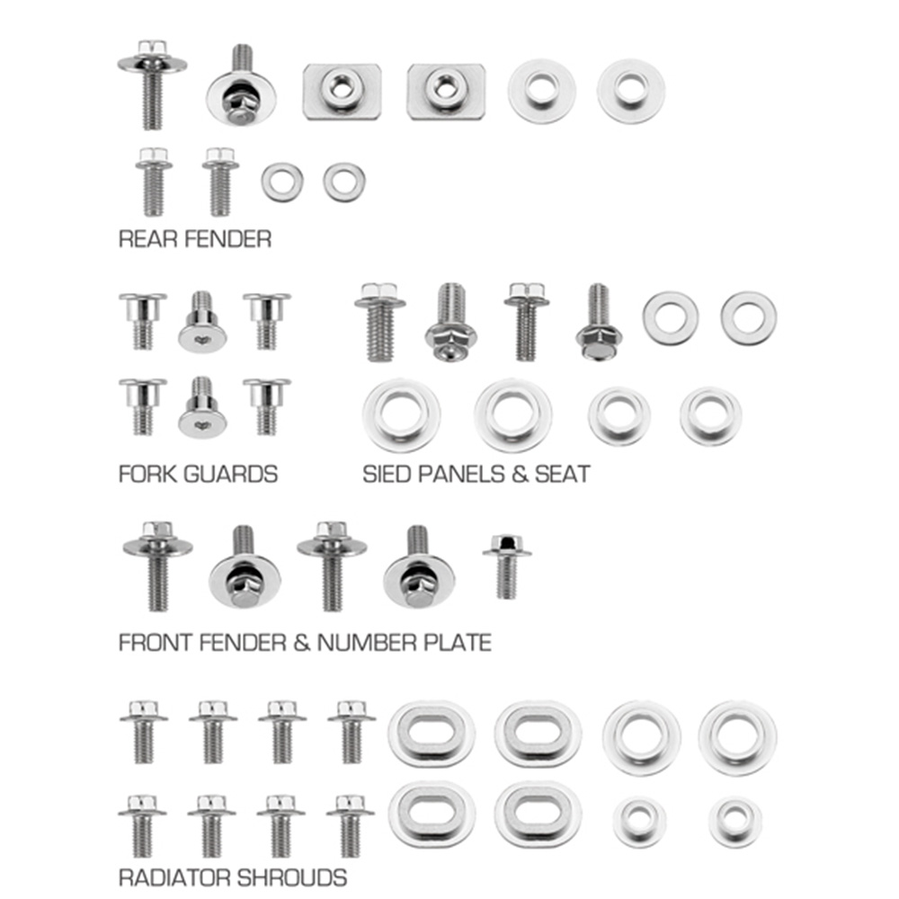 Kunststoff-Schraubensatz Yamaha YZ 250 F (10-13) DS89.5202