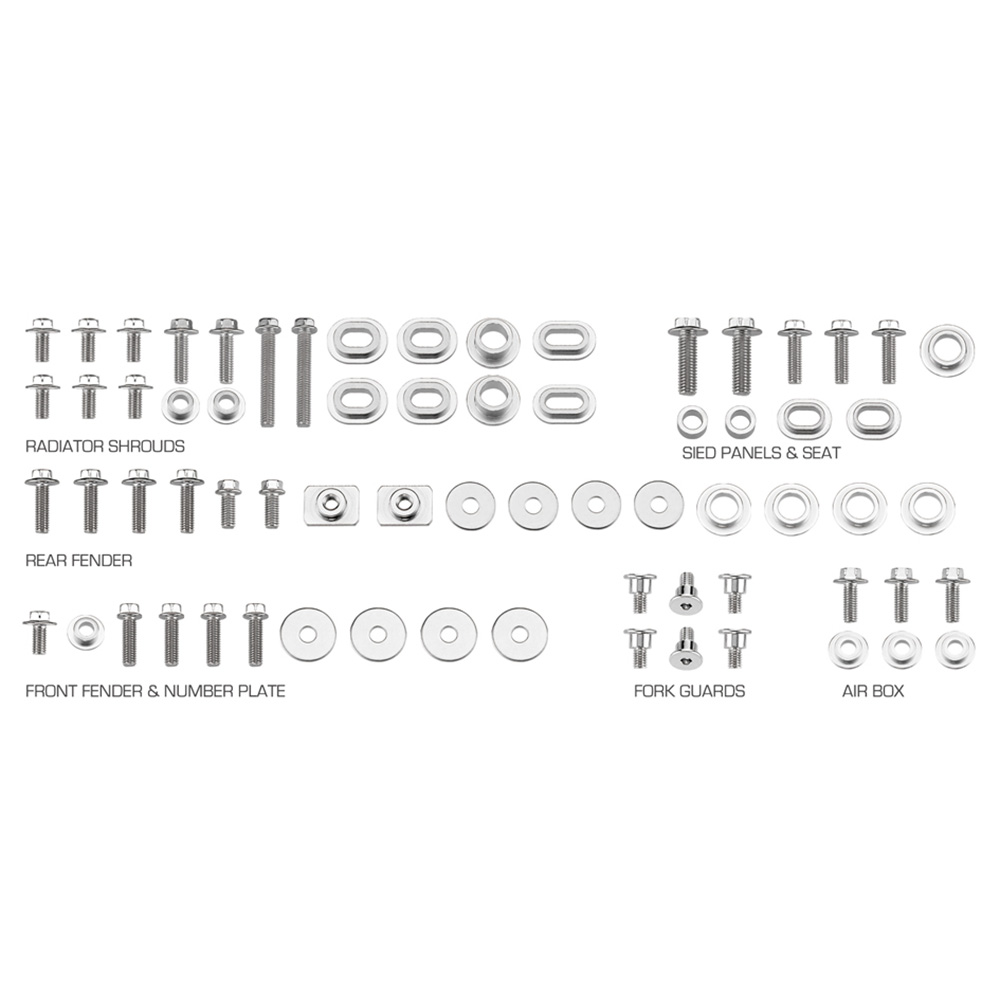 Kunststoff-Schraubensatz Yamaha WR 450 F (16-19) DS89.5203