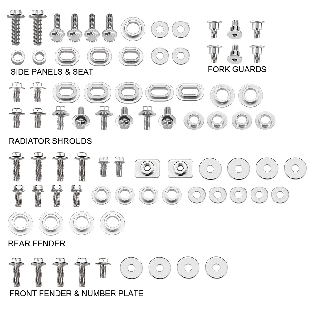 Kunststoff-Schraubensatz Yamaha YZ 250 F (19-21) DS89.5206