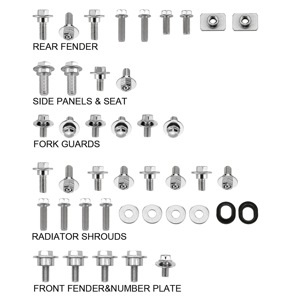 Kunststoff-Schraubensatz Kawasaki KX 450 F (16-19) DS89.5302
