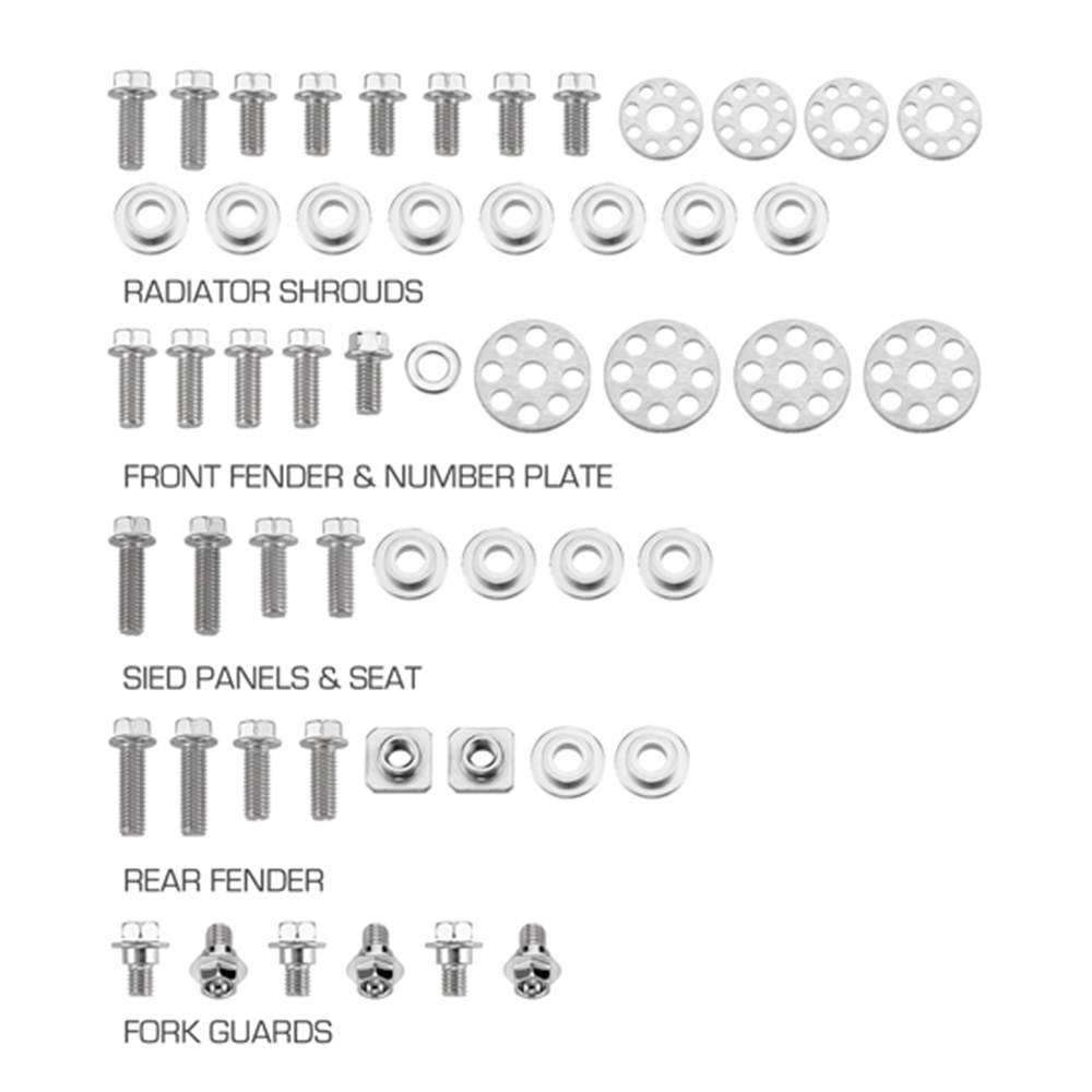 Kunststoff-Schraubensatz Suzuki RMZ 250 (10-18) DS89.5401