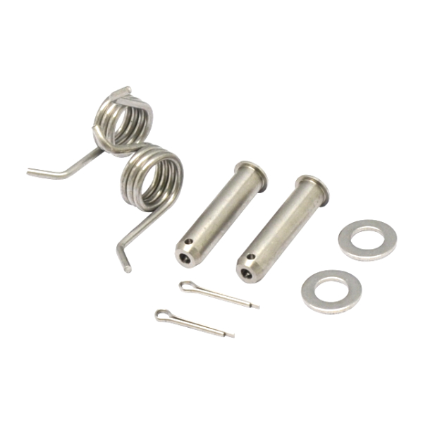 Fußrastenbolzen-Set Suzuki RMZ 450 (08-25) + Federn NRTeam DS89.8017