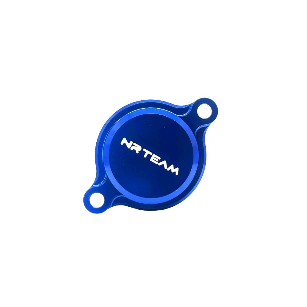 Ölfilterdeckel Yamaha WR 450 F (16-23) blau - NRTeam DS94.0001B