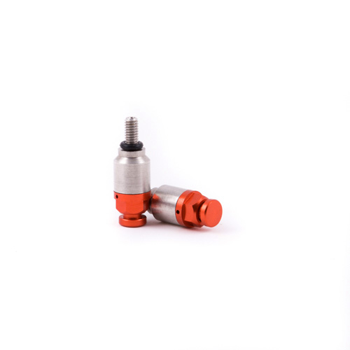 Paar Schnell-Entlüftungsventile für Gabel M4x0.7 orange Paar Schnell-Entlüftungsventile für Gabel M4x0.7 orange