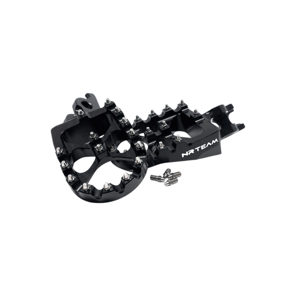 Fußrasten aus Ergal Kawasaki KX 250 F (07-26) schwarz DS98.0792N