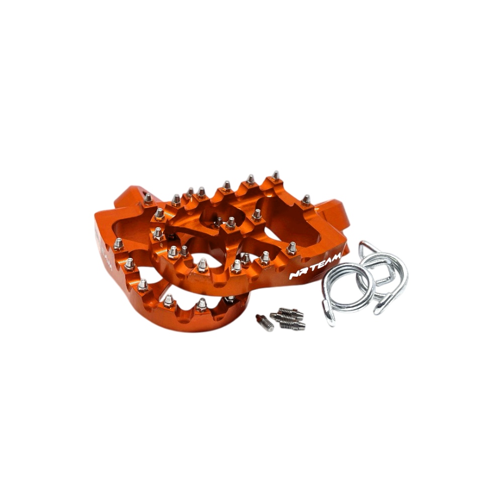 Fußrasten aus Ergal Husaberg 125 TE (11-14) orange DS98.0795A