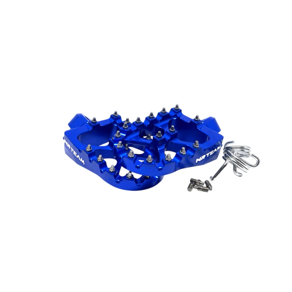Fußrasten aus Ergal Husaberg 250 FE (13-14) blau DS98.0795B
