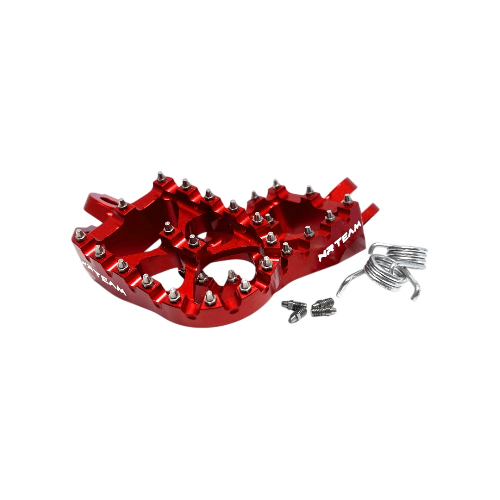 Fußrasten aus Ergal Suzuki RMZ 450 (08-10) rot DS98.0796R