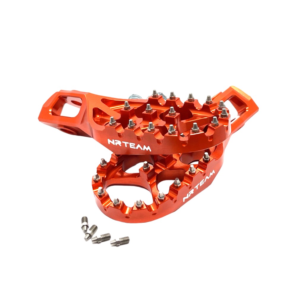 Fußrasten aus Ergal KTM 300 SX (23-26) orange DS98.7925A