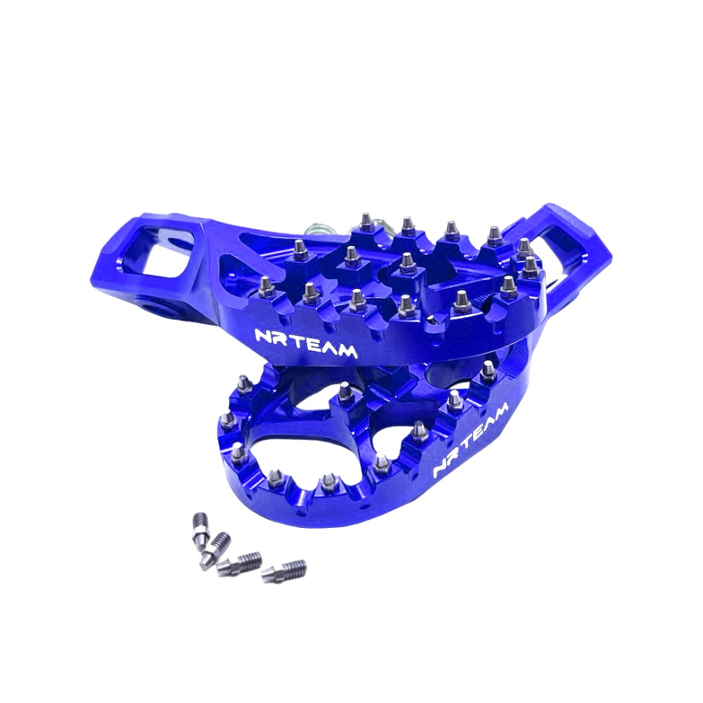 Fußrasten aus Ergal KTM 250 SX (23-26) blau DS98.7925B