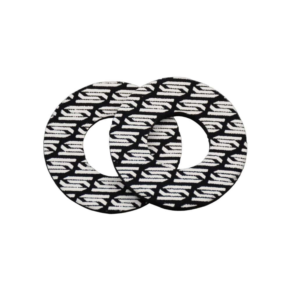 Paar Griff-Donuts Scar schwarz