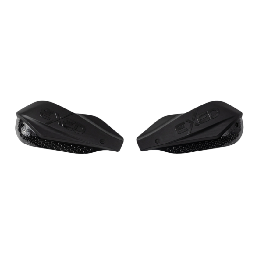 Paar geschlossene Handschützer Exed für 28,6 mm Lenker schwarz Paar geschlossene Handschützer Exed für 28,6 mm Lenker schwarz
