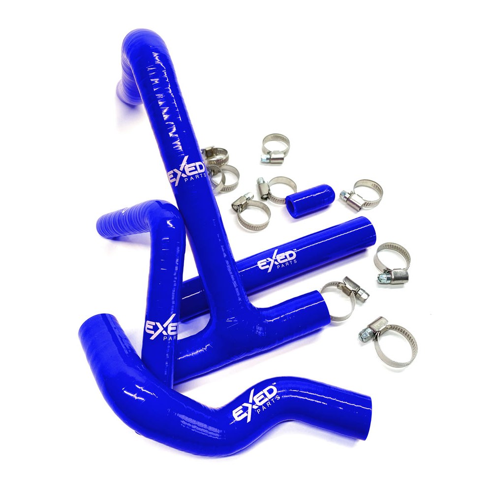 Kühlerschläuche Beta RR 250 (20-24) blau - Exed E-SH-B1-B