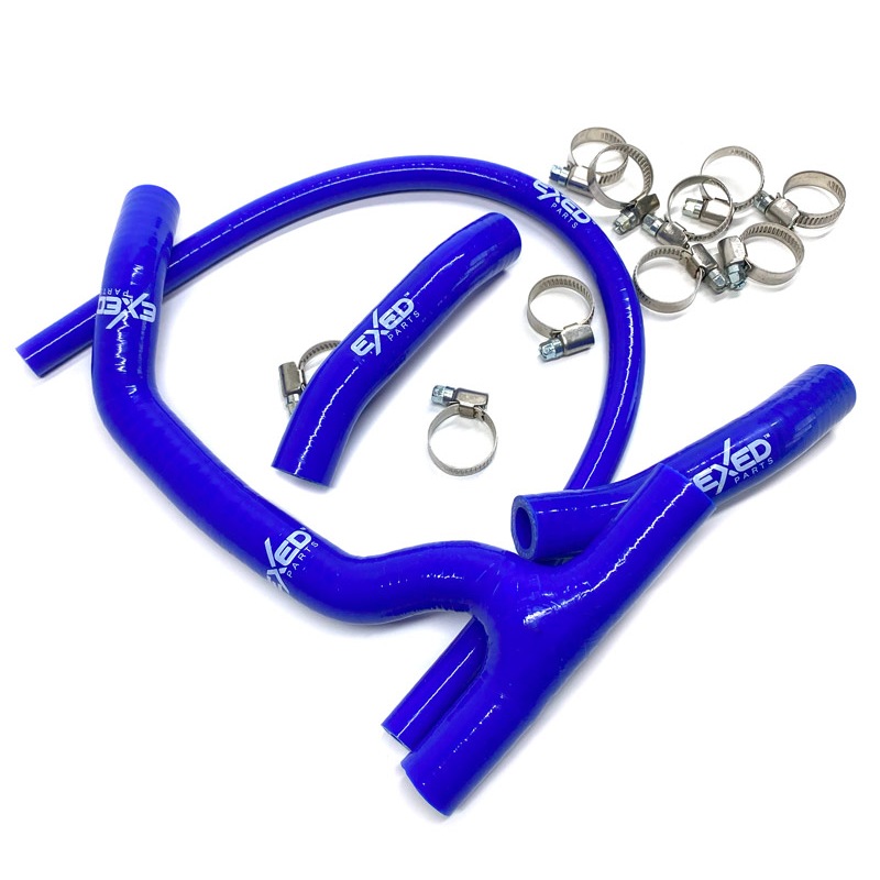 Kühlerschläuche Sherco 300 SE-R (13-24) blau - Exed E-SH-S1-B