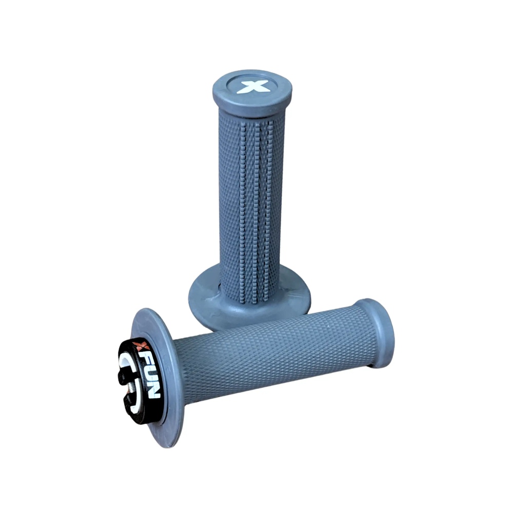 Griffpaar Lock-On XFun - grau