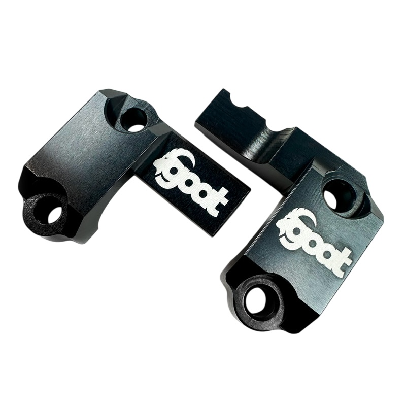 Lenkerklemmen verstärkt Goat - Brembo coppia schwarz